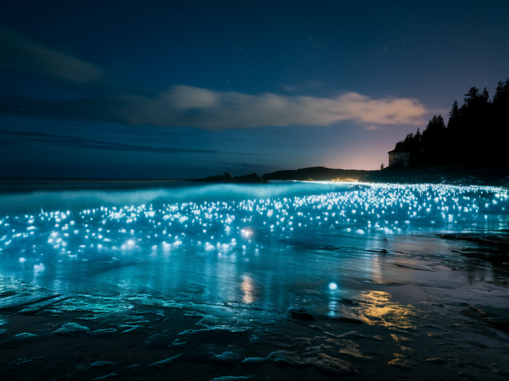 How to time and photograph bioluminescent tides near balnakeil: where to look and phone camera tips