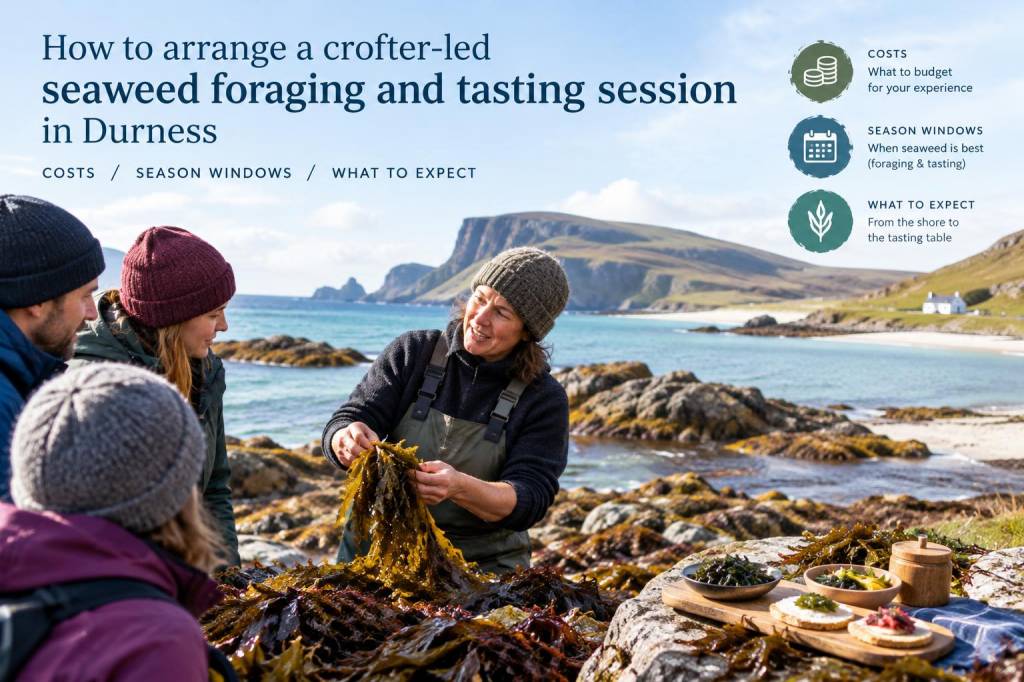 How to arrange a crofter‑led seaweed foraging and tasting session in durness: costs, season windows and what to expect