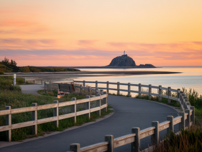 The quiet coastal loop for sunrise photographers: compositions, vantage points and timing