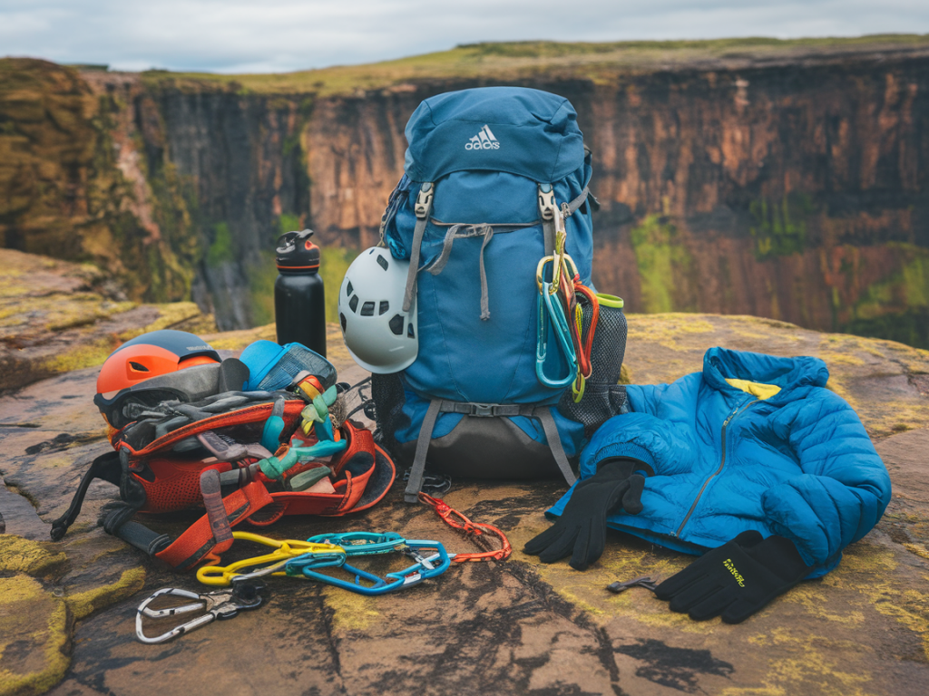 A beginner's pack list for scrambling the cliffs of stoer and staying safe