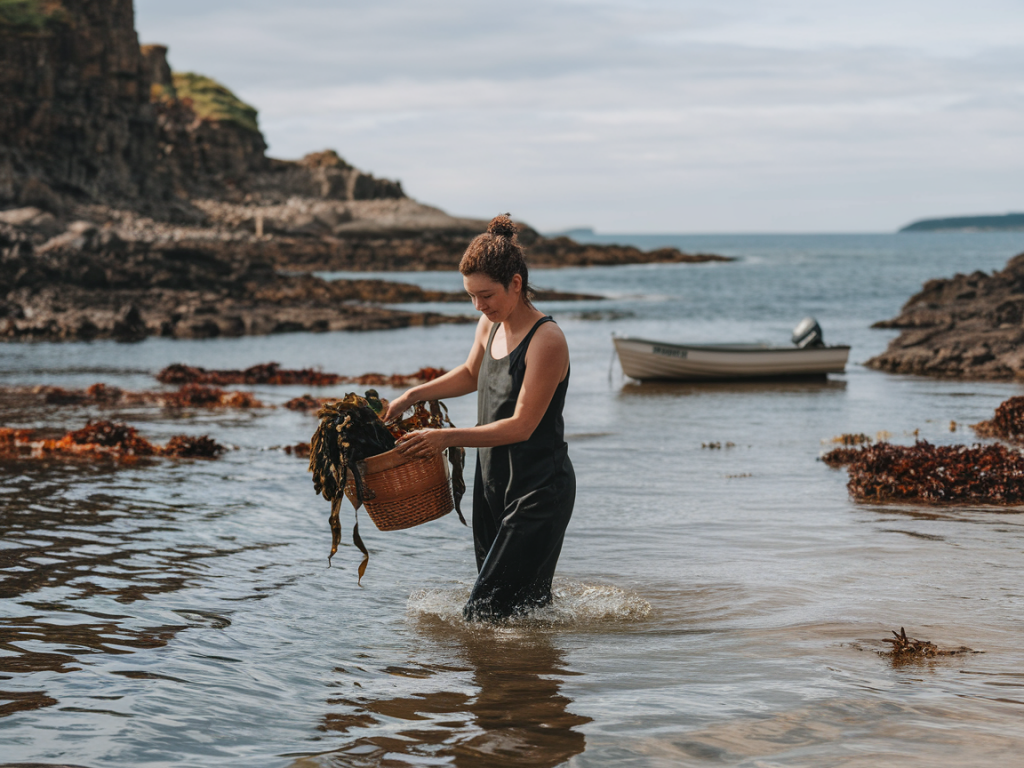 How to forage seaweed sustainably near durness and simple recipes to try at your accommodation