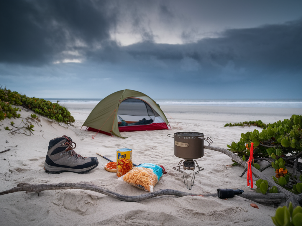 What to pack for an overnight beach camp at balnakeil: shelter, food and tide-aware safety essentials