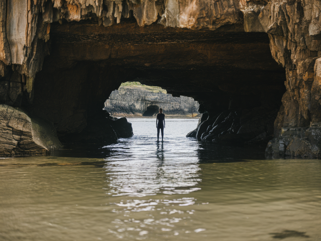 Which tide window lets you walk to sango sands caves safely and how to plan the return