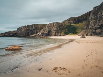 Family-friendly beach walks near durness with toddler-safe routes and picnic spots